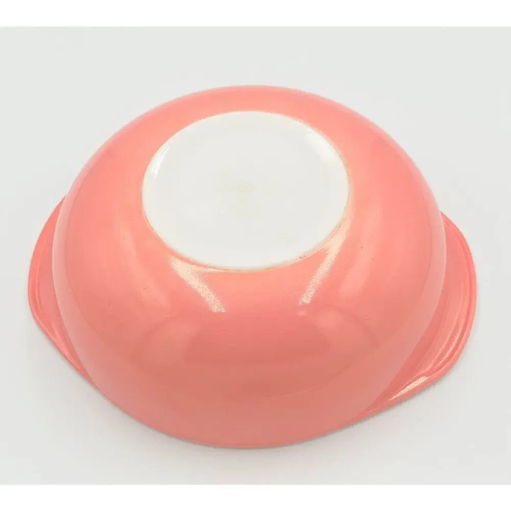 PYREX Flamingo Pink #024 Round 2QT Casserole Dish Mixing Bowl